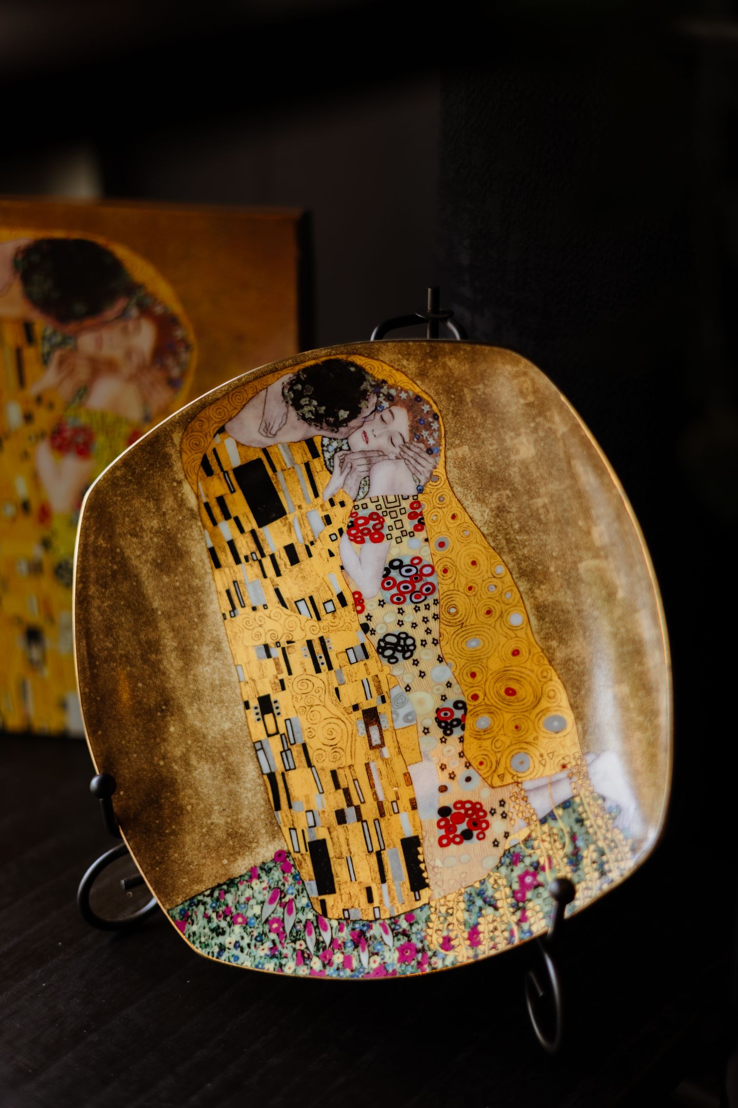 Assiette "Le Baiser" de Gustav KLIMT