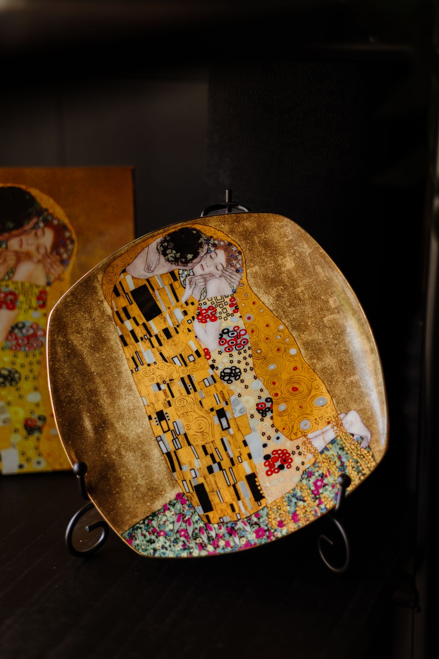 Assiette "Le Baiser" de Gustav KLIMT