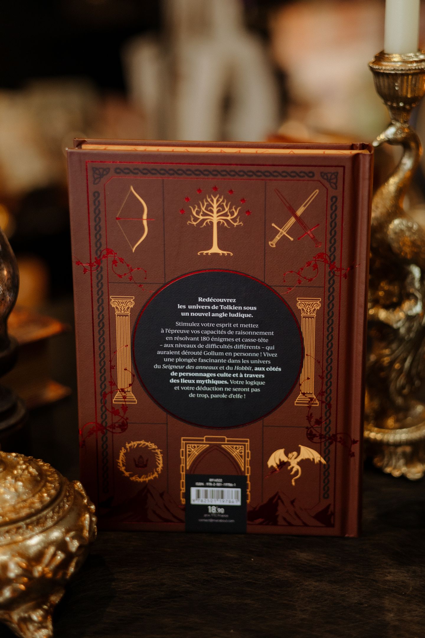 Livre Jeux - Le Grand livre des énigmes - La Terre du Milieu