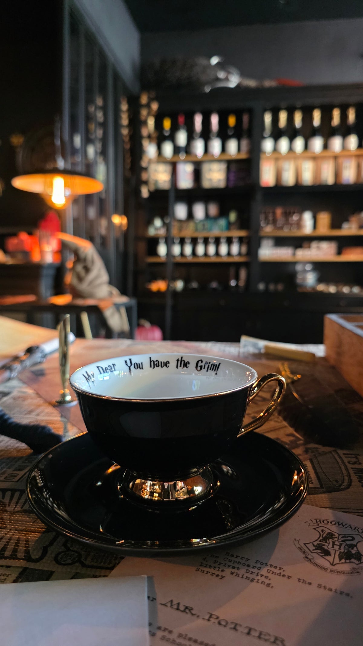 La tasse des Présages