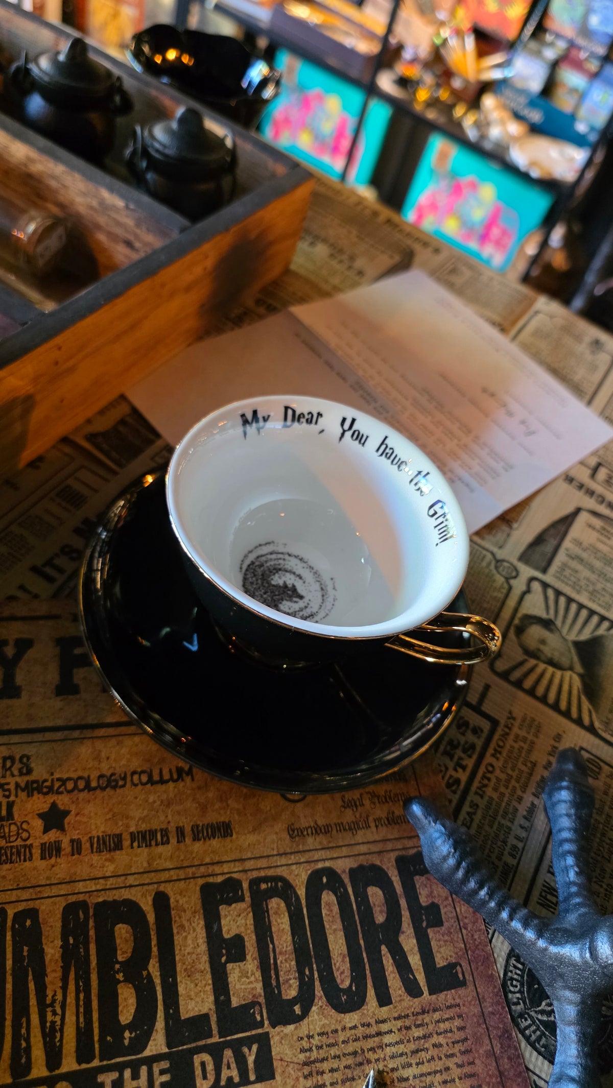 La tasse des Présages